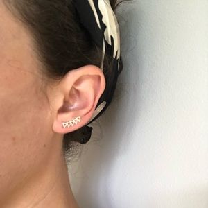 STERLING SILVER ear climber